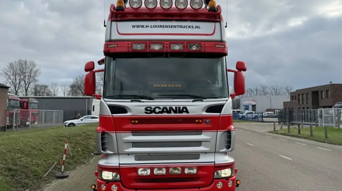 Scania TOPLINE RETARDER+TUV 01-25+EURO5+HOLLAND TRUCK